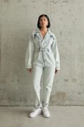 Kar Yıkama Blue Denim Tulum resmi